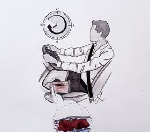 Długa jazda samochodem a zakrzepica 