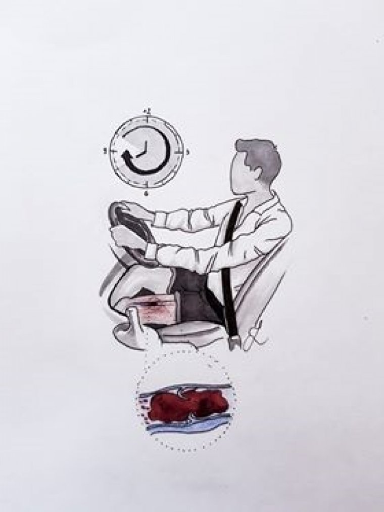 Długa jazda samochodem a zakrzepica 